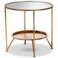 Baxton Studio Tamsin Accent Table in Antique Gold, , large