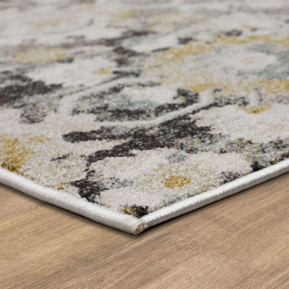 Karastan Windemere Transitional 2&#39;6&quot; x 10&#39; Gray Runner, , large
