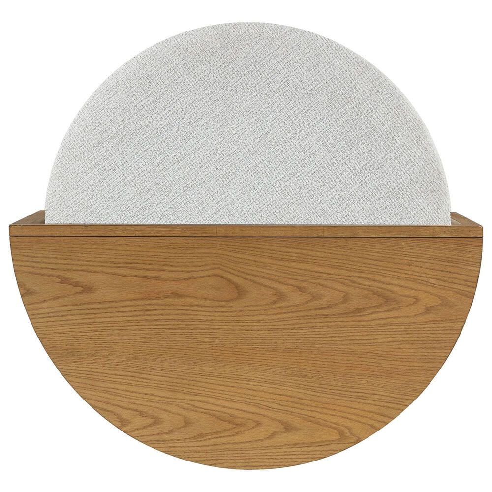 Crystal City Florence Nesting Cocktail Table with Castered Ottoman in Sand, , large