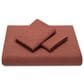 Chanasaya Home 3-Piece King Duvet Cover Set in Rust, , large