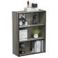 HOMLUX 3-Tier Open Shelf Bookcase in French Oak, , large