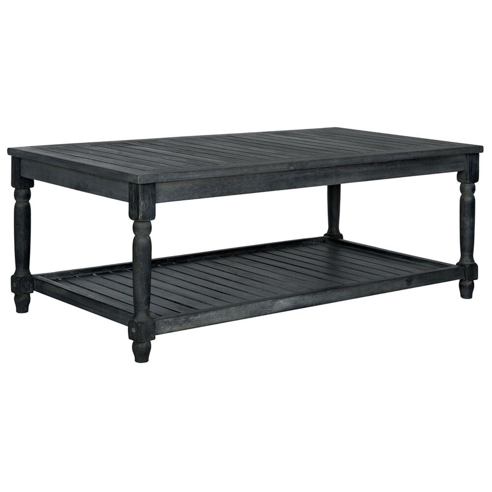 Safavieh Oakley Coffee Table in Dark Slate Grey, , large