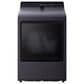 LG 5.3 Cu. Ft. Top Load Washer and 7.3 Cu. Ft. Gas Dryer with AI Sensing in Matte Black, , large