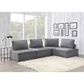 37B Paxton Armless Chair in Columbia Charcoal, , large