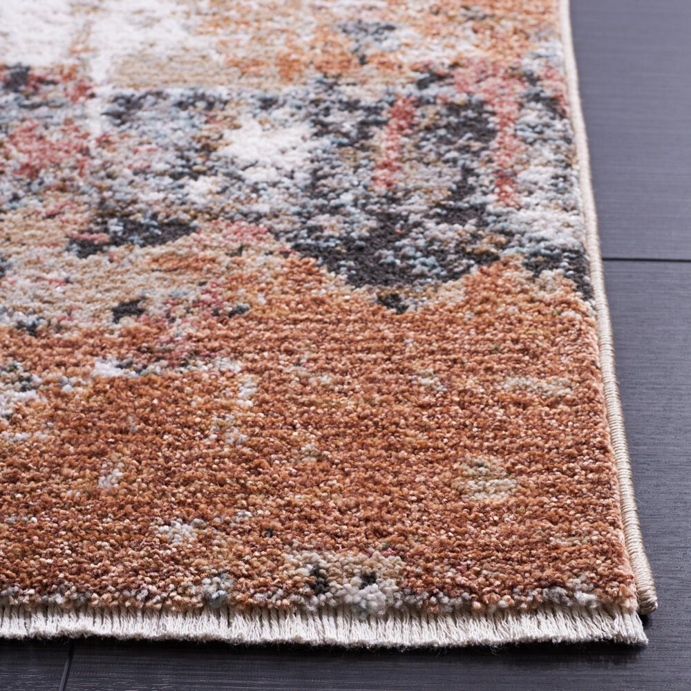 Safavieh Jasmine 2&#39;2&quot; x 9&#39; Beige and Light Blue Runner, , large