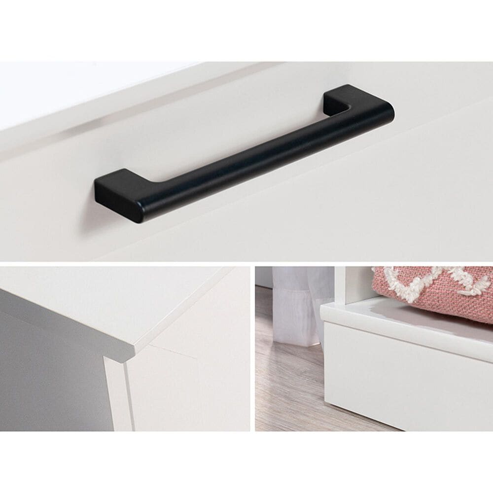 Sauder Homeplus 47&quot; Shoe Cabinet with Flip Door in White, , large