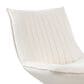 Impressions Vanity Lisa Vanity Chair with Cream Cushion in Black, , large