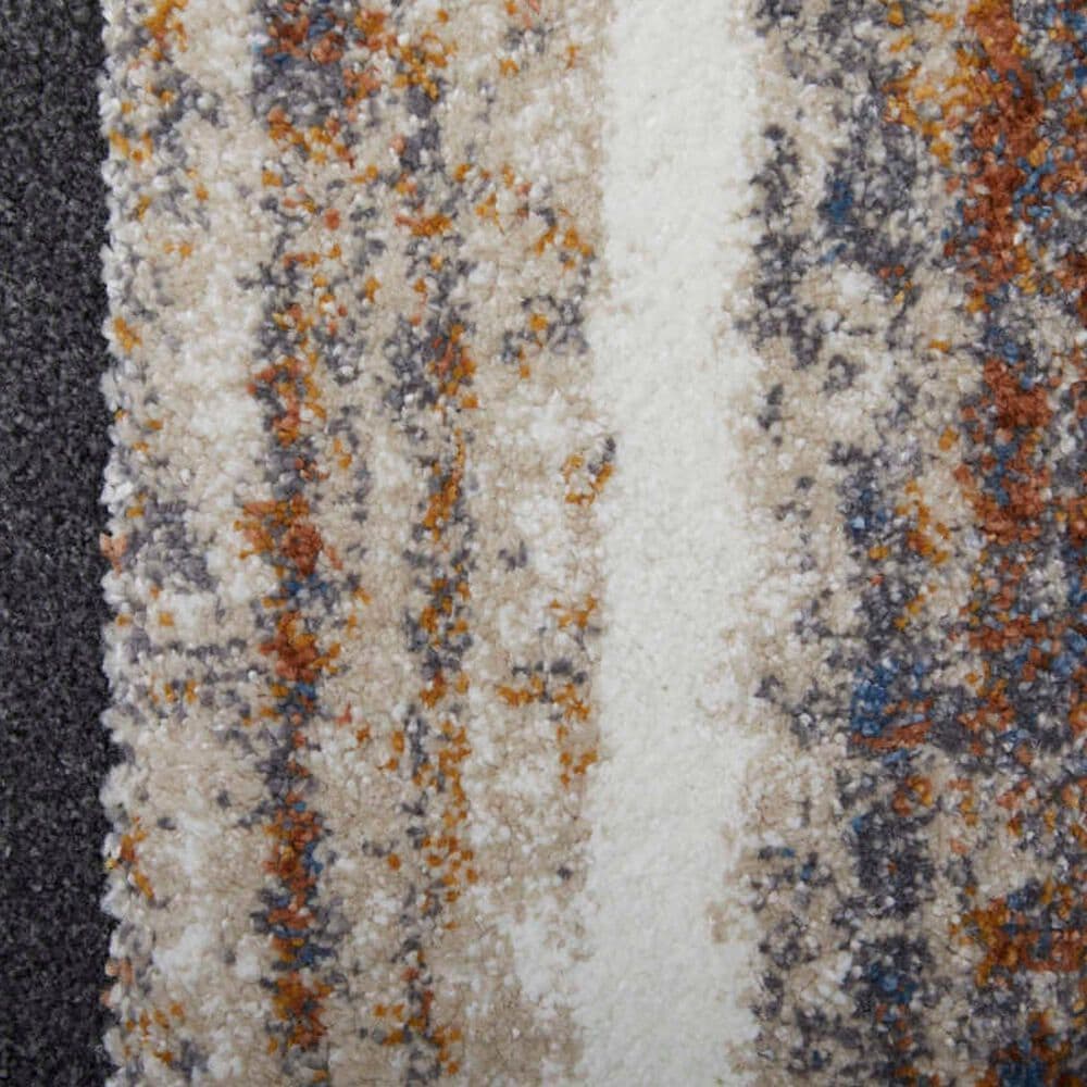 Feizy Rugs Gilmore 39MQF Ivory and Multicolor 5&#39;3&quot; x 8&#39; Area Rug, , large