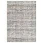 Surya Presidential PDT-2308 7"9" x 10"3" Gray, Charcoal and Blue Area Rug, , large