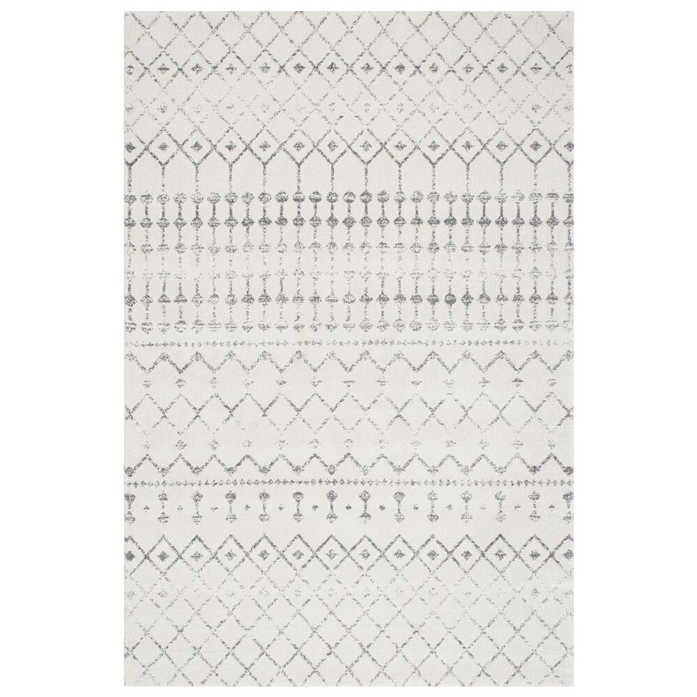 nuLOOM Bodrum RZBD16A6709 6'7" x 9' Grey Area Rug Nebraska Furniture