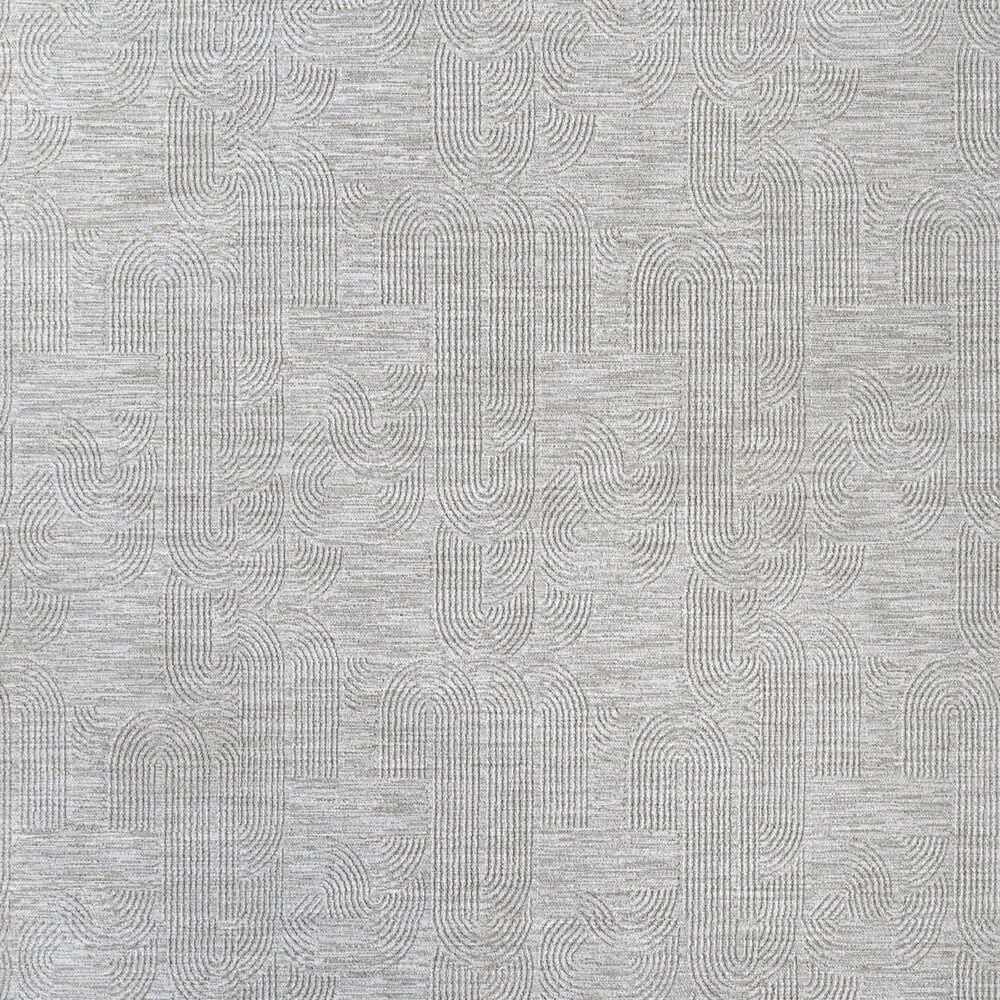 Surya Masterpiece MPC-2311 Medium Gray, Light Gray and Cream 7&#39;10&quot; Round Area Rug, , large