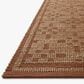 Chris Loves Julia x Loloi Judy 3"6" x 5"6" Natural and Spice Area Rug, , large