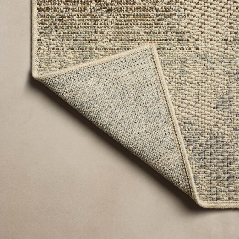 Loloi Saylor Smoke and Ivory 2'3" x 3'9" Indoor/Outdoor Area Rug, , large