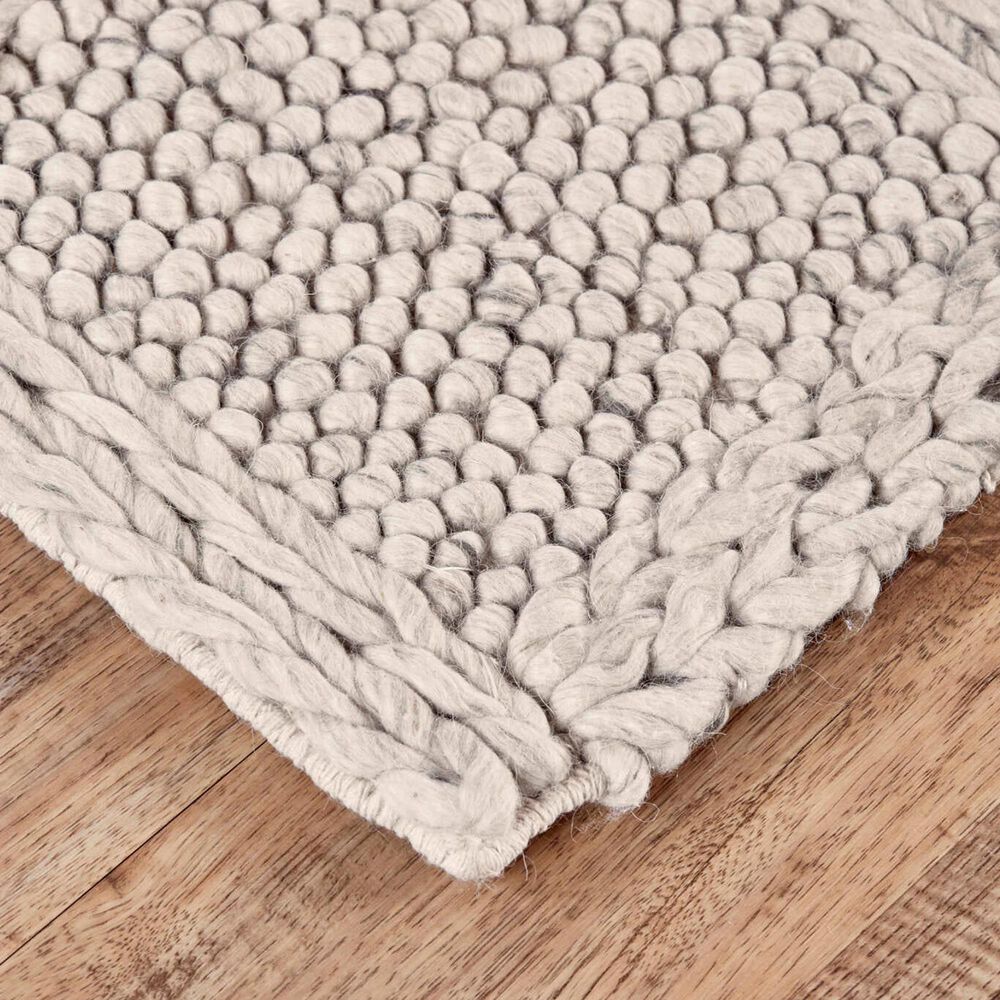 Feizy Berkeley 5&#39; x 8&#39; Ivory Area Rug, , large