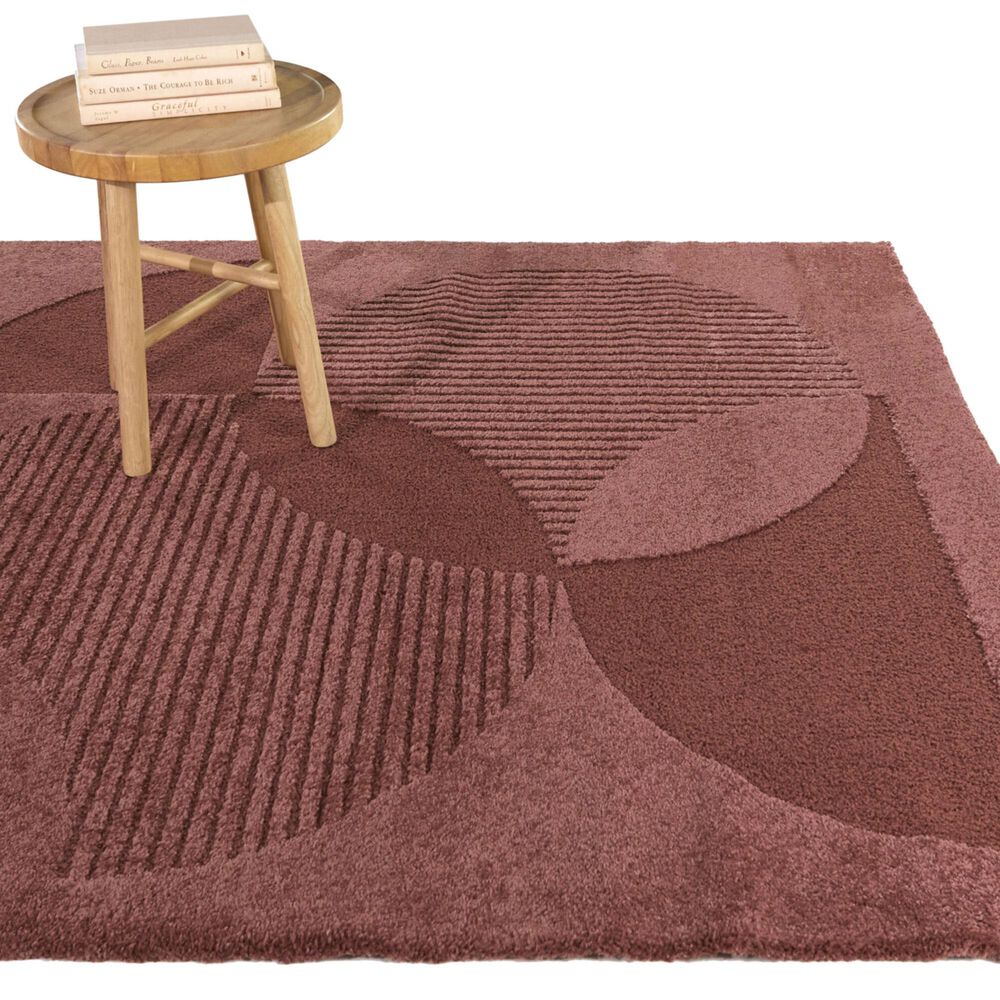Balta Rugs Ascalon 5&#39;3&quot; x 7&#39; Wine Area Rug, , large