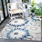 Safavieh Cabana 6"7" x 9" Grey and Blue Area Performance Rug, , large