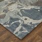Feizy Zarah 2"6" x 10" Blue and Charcoal Runner, , large