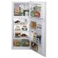 GE Appliances 11.6 Cu. Ft. Top Freezer Refrigerator in White, , large