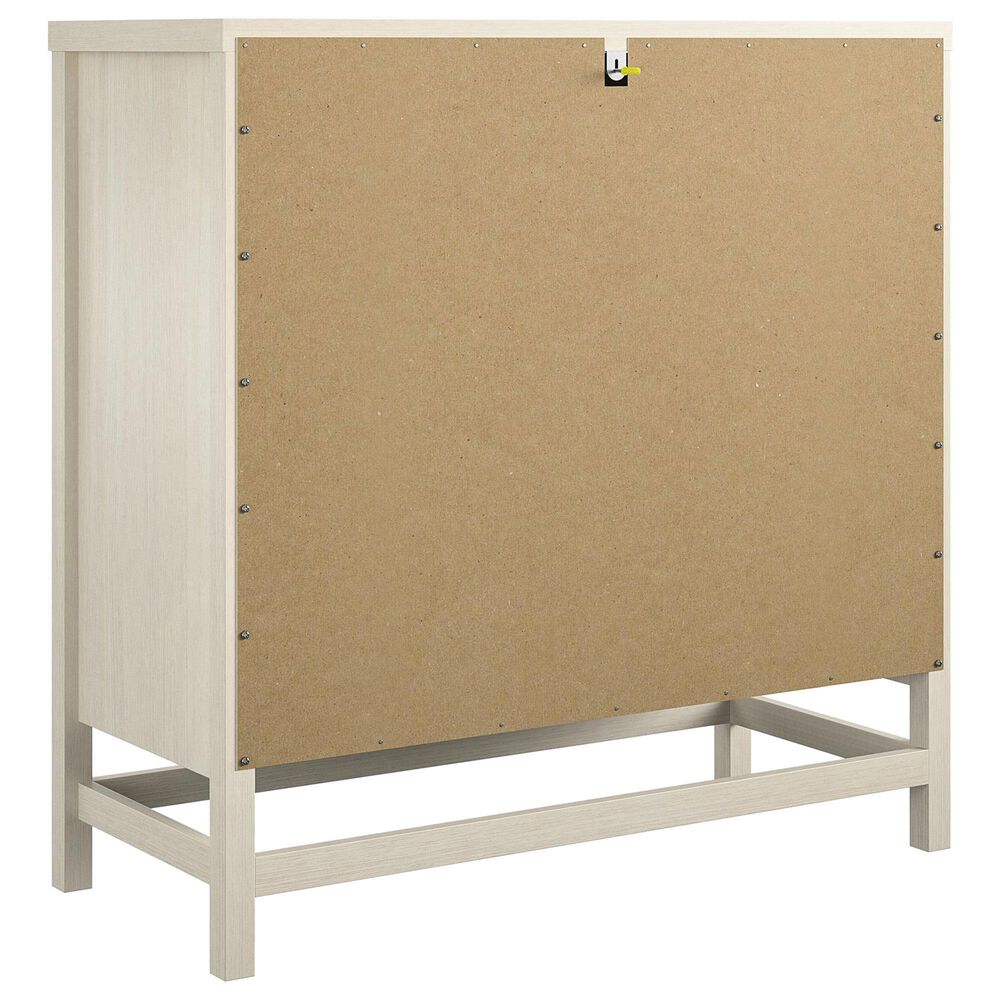 Ameriwood Ivory Oak 3-Door Storage Wardrobe