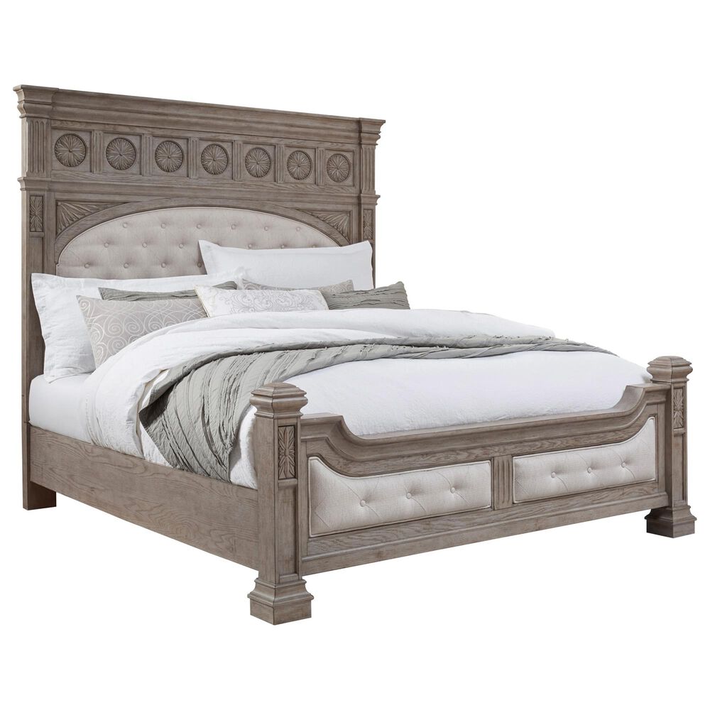Nicolette Home Kingsbury 3 Piece Queen Bedroom Set in Gray, , large