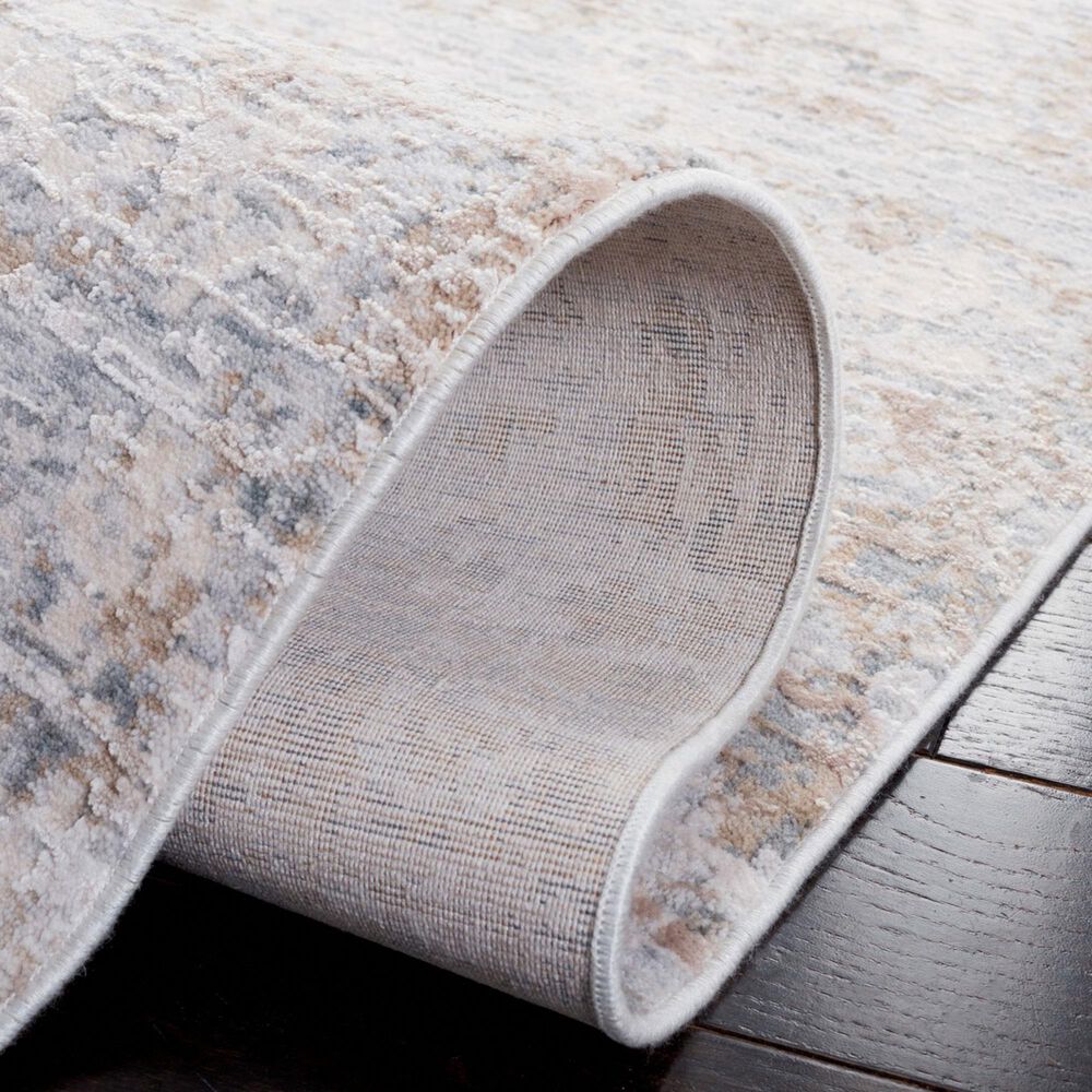 Safavieh Marmara MRM312F 6&#39;7&quot; Square Grey, Beige and Blue Area Rug, , large