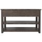 Waltham Madison County Sofa Table in Barnwood, , large