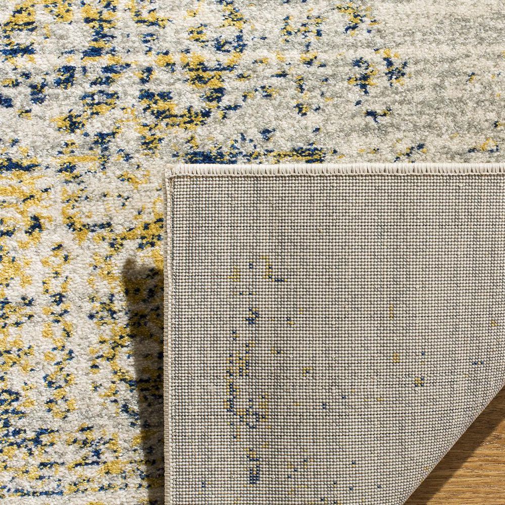 Safavieh Evoke EVK232C 2&#39;2&quot; x 4&#39; Ivory and Blue Scatter Rug, , large