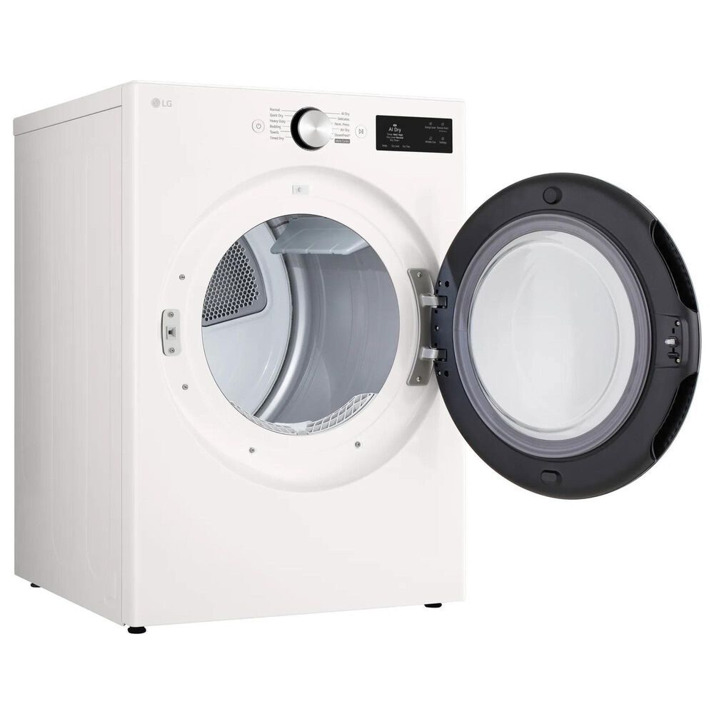 LG 5 Cu. Ft. Smart Front Load Washer and 7.4 Cu. Ft. Electric Dryer Laundry Pair in Alpine White, , large