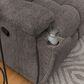 Simeon Collection Buster Manual Reclining Sofa in Cabot Stone, , large