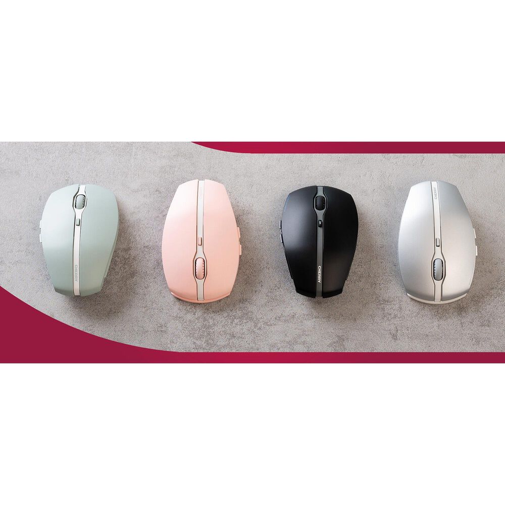 Cherry Gentix Wireless Bluetooth Office Mouse in Black, , large
