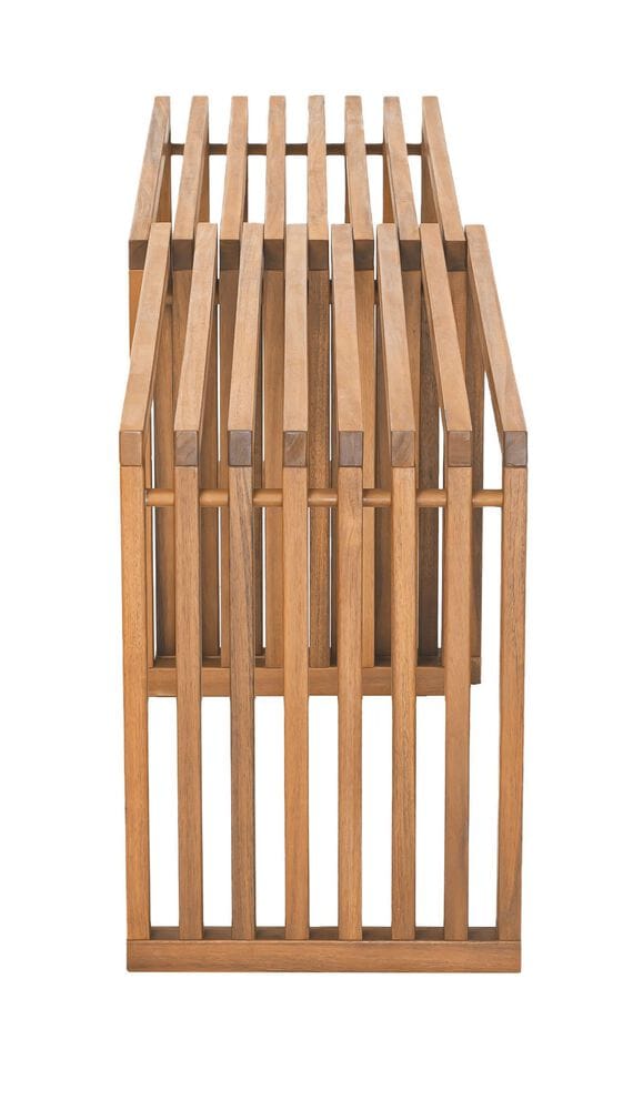 Zuo Modern Riviera Patio Extendable Bench in Natural, , large