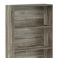 HOMLUX 6-Tier Free Standing Open Storage Bookcase in French Oak, , large