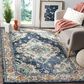 Safavieh Monaco MNC243N-5 5"1" x 7"7" Navy/Light Blue Area Rug, , large