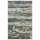 Oriental Weavers Kipton 5" x 8" Grey and Blue Area Rug, , large