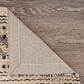 L&R Resources Bleached Naturals 9" x 12" Jet Black Area Rug, , large