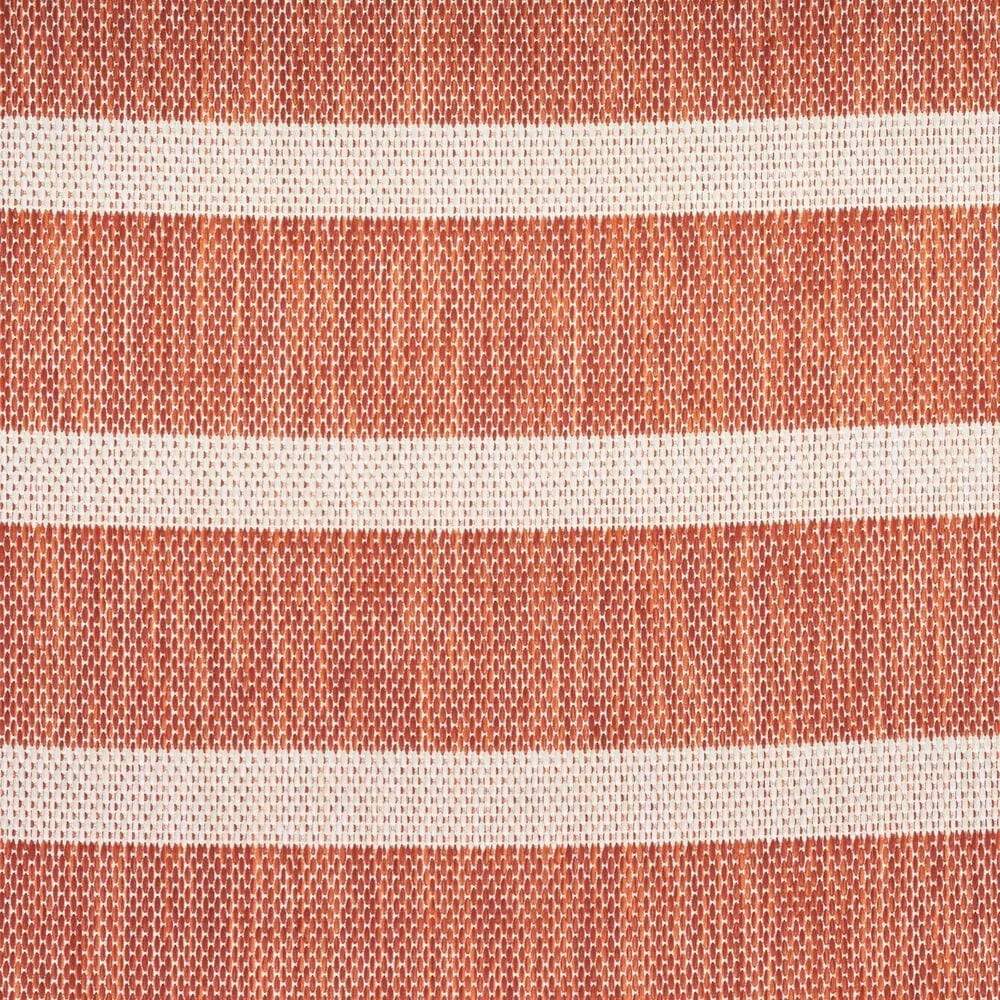 Nourison Positano POS03 Terracotta and Ivory 4&#39; x 6&#39; Indoor/Outdoor Area Rug, , large