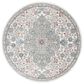 Safavieh Oregon 6"7" Round Grey and Ivory Area Rug, , large