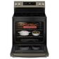 GE Appliances 30" Freestanding Electric Range with Convection in Fingerprint Resistant Slate, , large