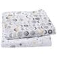 Lambs & Ivy Little Star 2-Piece Muslin Swaddle Blanket Set in White, , large