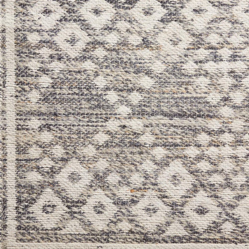 Angela Rose Rivers 2&#39;3&quot; x 3&#39;9&quot; Denim and Ivory Area Rug, , large