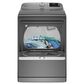 Maytag 5.3 Cu. Ft. Top Load Washer and 7.4 Cu. Ft. Electric Dryer Laundry Pair in Metallic Slate, , large