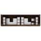 James Martin Allamari 72" Double Bathroom Vanity in Sable with 3 cm Victorian Silver Silestone Top and Rectangular Sinks, , large