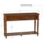 Linon Home Decor Mcghie Console Table in Hazelnut Brown, , large
