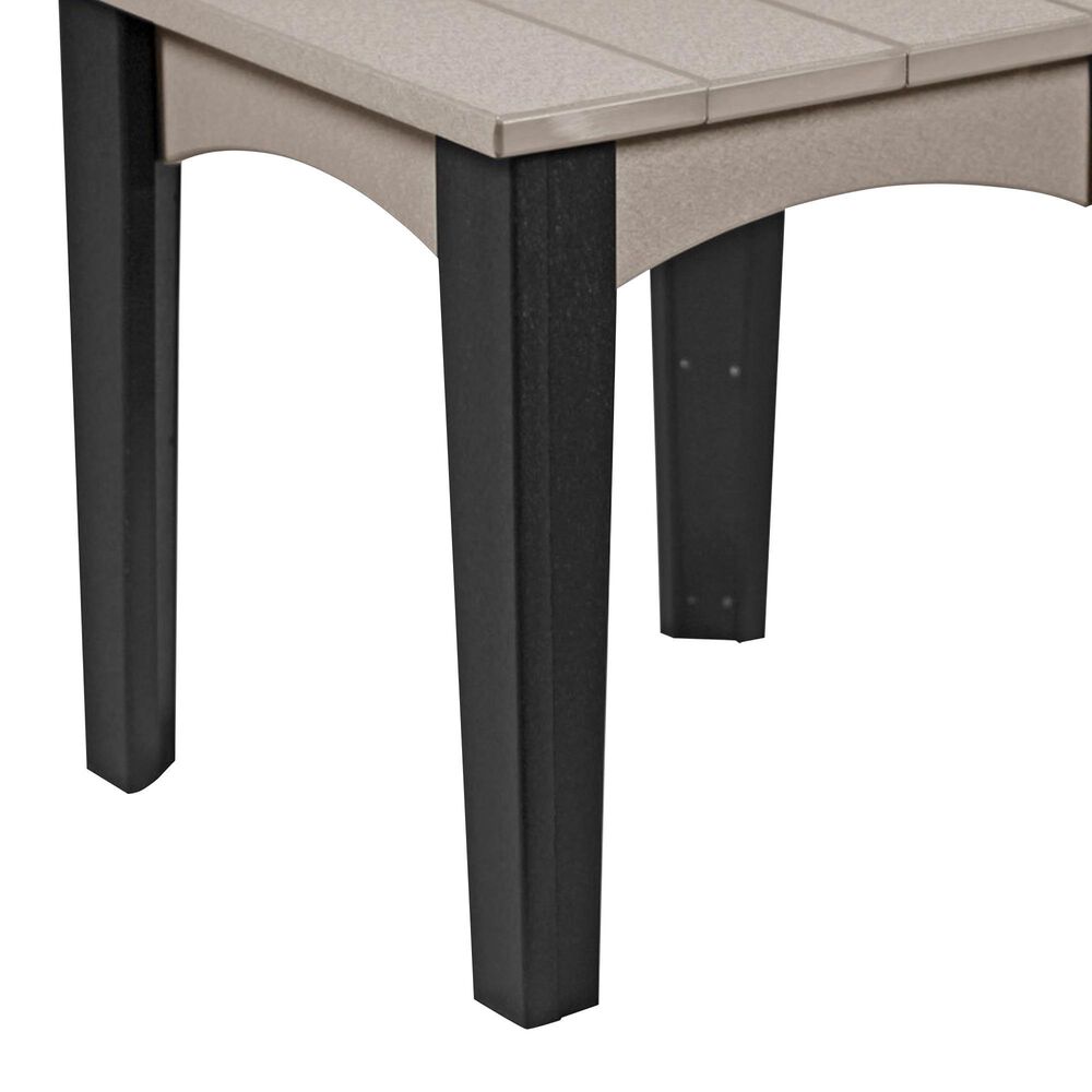 Amish Orchard Island End Table in Weatherwood and Black, , large