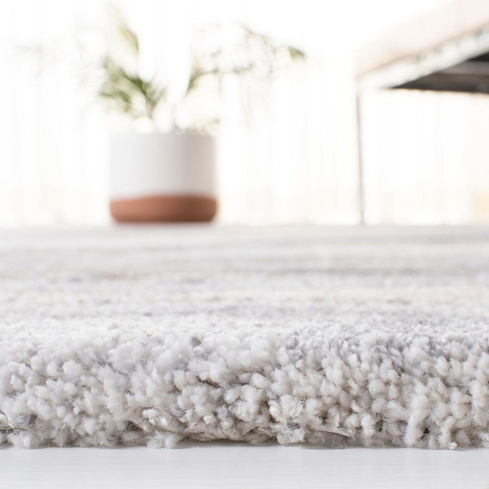 Safavieh Cyrus Shag CYR118G 10&#39; x 14&#39; Grey and Beige Area Rug, , large