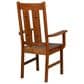 Archbold Furniture Butterfly Dining Arm Chair in Walnut, , large