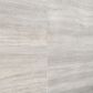 Soho Studio Zenit Grigio Chiaro Gray 12" x 24" Travertine Look Matte Porcelain Tile, , large