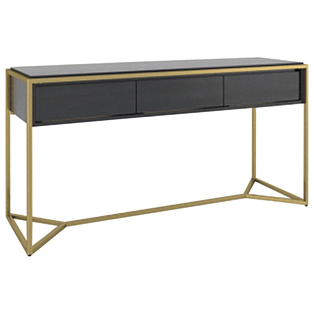 Declan Dining Contemporary Buffet in Dark Smoke and Gold, , large
