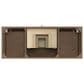 37B Kinsale 48" Single Bathroom Vanity Cabinet in Walnut Drift with White Composite Stone Top and Backsplash, , large