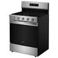 Whirlpool 2-Piece Kitchen Package with 5 Cu. Ft. Freestanding Gas Range and Over-the-Range Microwave in Fingerprint Resistant Stainless Steel, , large